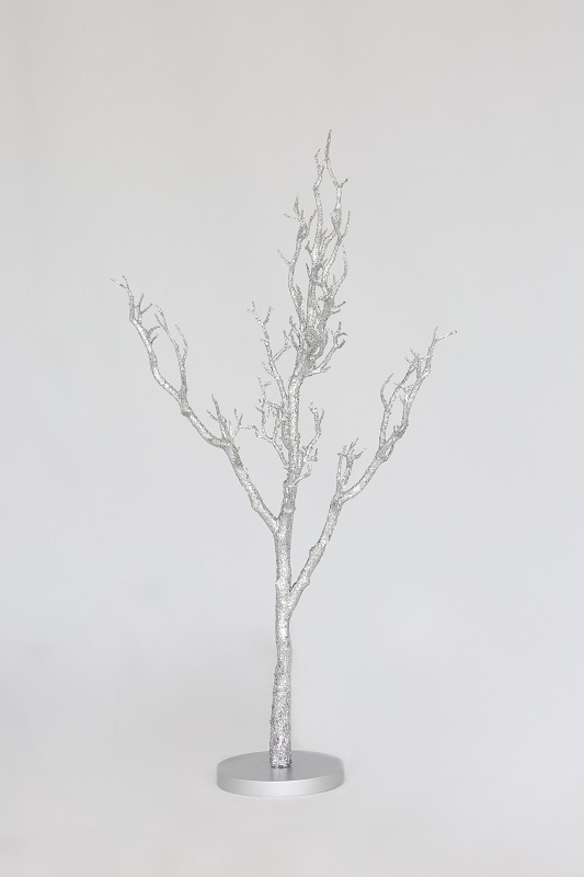 Silver Glitter Manzanita Tree