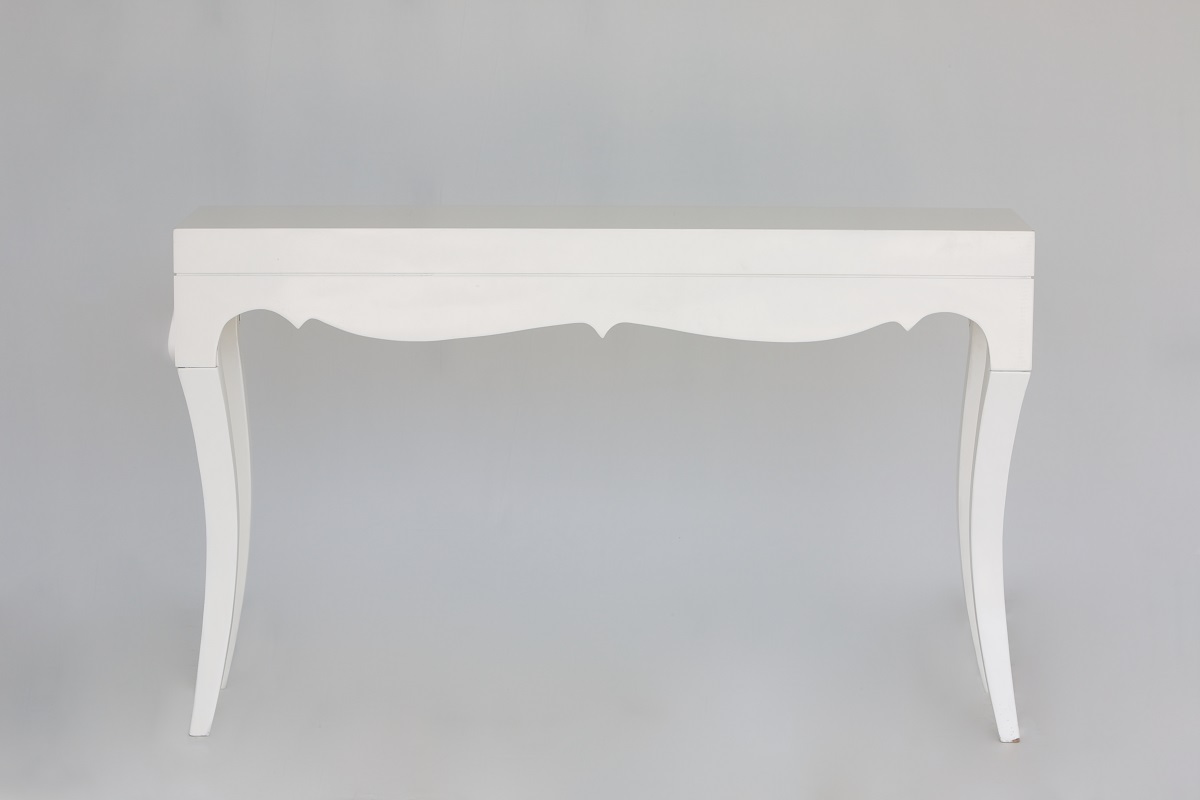 White Gloss Console Table