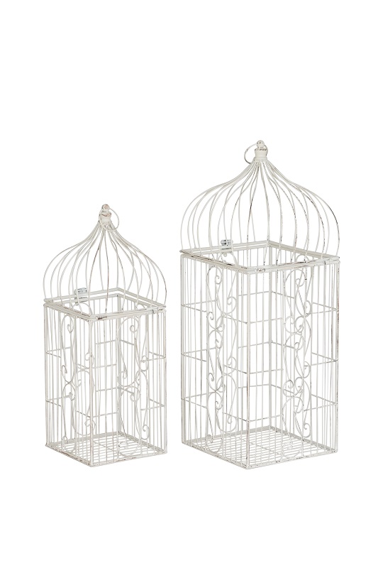 Ivory Square Birdcages