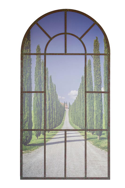 Tuscany Scene Arch Mirror