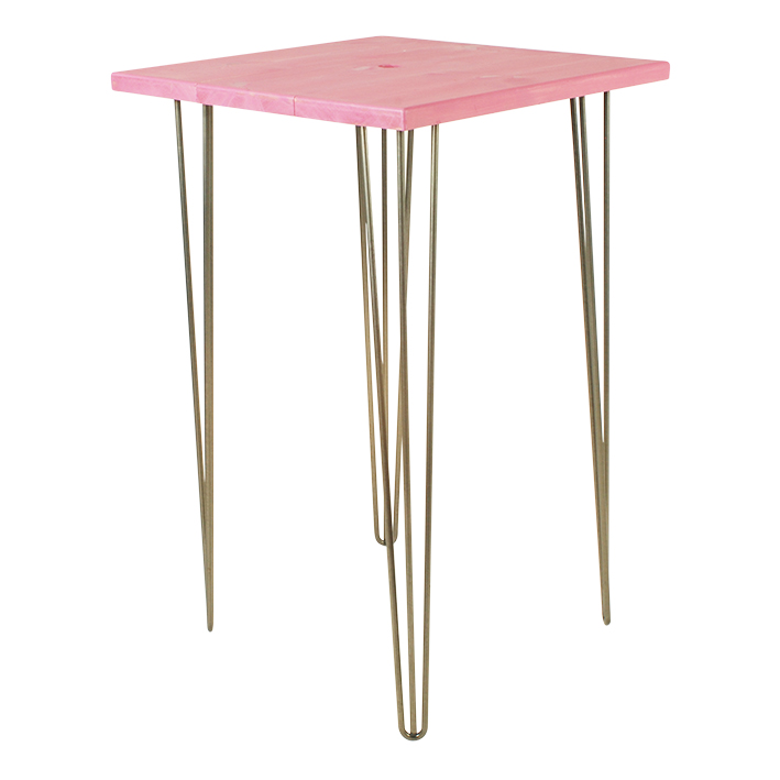 Fuchsia Pink Bar Table